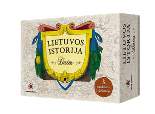 Stalo žaidimas „Lietuvos istorija. Datos“ Stalo žaidimas „Lietuvos istorija. Datos“