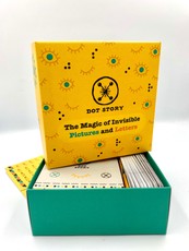 DOT STORY. Nematomų paveikslėlių ir raidžių magija. Lavinamasis ir edukacinis stalo žaidimas