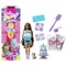 BARBIE PARTY UNBOXED REVEAL siurprizų rinkinys - tamsiaplaukė lėlė (JFG72)