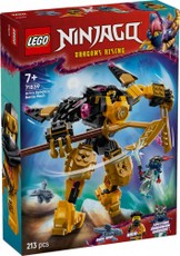 Ninjago 71839 kovinis mech. Spinjitzu arena.