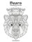 Bears Coloring Book for Grown-Ups 1