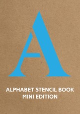 Alphabet Stencil Book Mini Edition