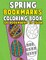 Spring Bookmarks Coloring Book