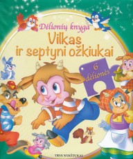 Vilkas ir septyni ožkiukai: dėlionių knyga