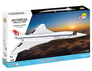 Concorde G-BBDG konstruktoriaus rinkinys – 518 detalių