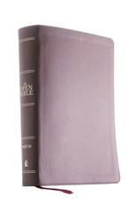 The Niv, Open Bible, Leathersoft, Brown, Thumb Indexed, Red Letter Edition, Comfort Print