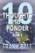 10 Thoughts to Ponder