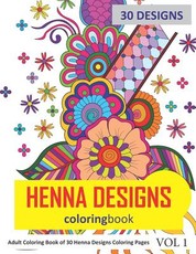 Henna Designs Coloring Book