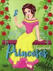 Princesės: nuspalvink