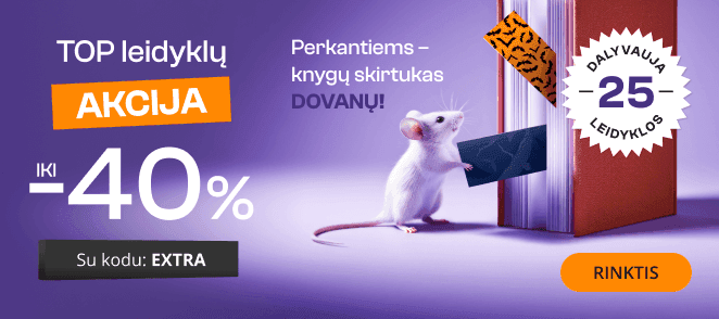 TOP LEIDYKLŲ AKCIJA iki -40% extra nuolaidos!