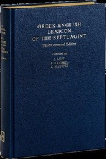 A Greek-English Lexicon of the Septuagint