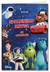 Pixar. Spalvinimas su lipdukais