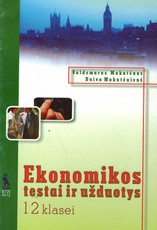Ekonomikos testai ir užduotys 12 kl. Prat. sąs.