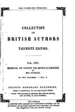 Memoir of Count de Montalembert, a chapter of recent French history