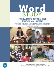 Word Study for Parents, Tutors, and School Volunteers