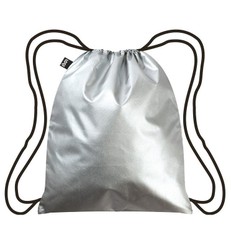 LOQI kuprinė „METALLIC Silver“