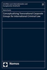 Conceptualising Transnational Corporate Groups for International Criminal Law