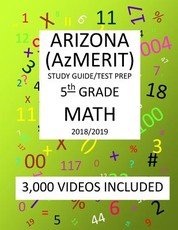 5th Grade ARIZONA AzMERIT, MATH, Test Prep
