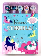 Vieni stebuklai (su 5 trintukais, 1 paprastu pieštuku ir 4 spalvotais pieštukais)