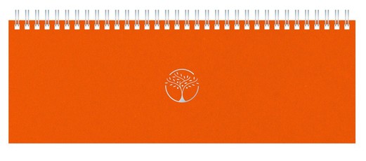 Kalendorius stalinis MEMO ECO oranžinė