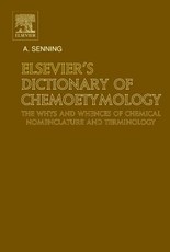 Elsevier's Dictionary of Chemoetymology