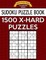 Sudoku Puzzle Book, 1,500 EXTRA HARD Puzzles