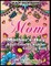 Mother's Day Coloring Book - Mom- Adult Color by Number BLACK BACKGROUND