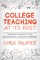 College Teaching at Its Best