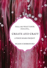 Tell me what your feeling, create and craft a vision board project.