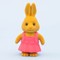 IWAKO trintukas-dėlionė „Rabbit Pink“