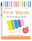 First Words: Write & Wipe Activity Book