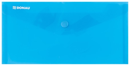 Aplankas-vokelis su spaustuku DL mėlynas