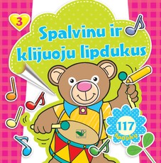 Spalvinu ir klijuoju lipdukus 3 (su 117 lipd.)