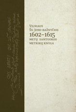 Vilniaus Šv. Jono bažnyčios 1602–1615 metų santuokos metrikų knyga