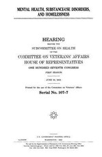 Mental health, substance-use disorders, and homelessness