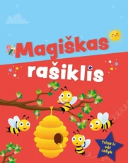Magiškas rašiklis. Trink ir vėl rašyk, raudona
