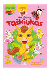 Boružiukas Taškiukas sodyboje su draugais