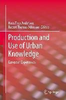 Production and Use of Urban Knowledge