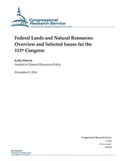 Federal Lands and Natural Resources