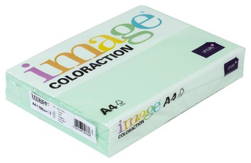 Spalv.popierius A4 160g IC Forest/Pastel green