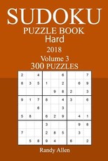 300 Hard Sudoku Puzzle Book - 2018