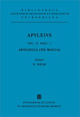 Opera Quae Supersunt, Vol. II, Fasc. I