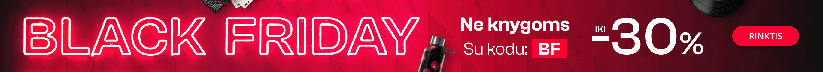 Black friday ne knygoms