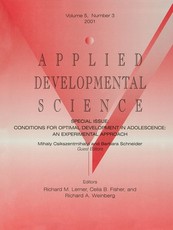 Conditions for Optimal Development in Adolescence