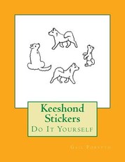 Keeshond Stickers
