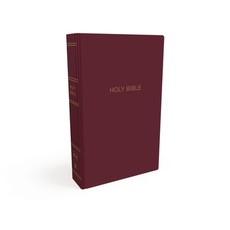 NKJV, Gift and Award Bible, Leather-Look, Burgundy, Red Letter Edition