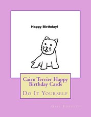 Cairn Terrier Happy Birthday Cards