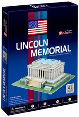 3D dėlionė: Lincoln Memorial