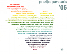 Poezijos pavasaris '06