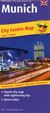 Munich City Centre Map . 1:18 000